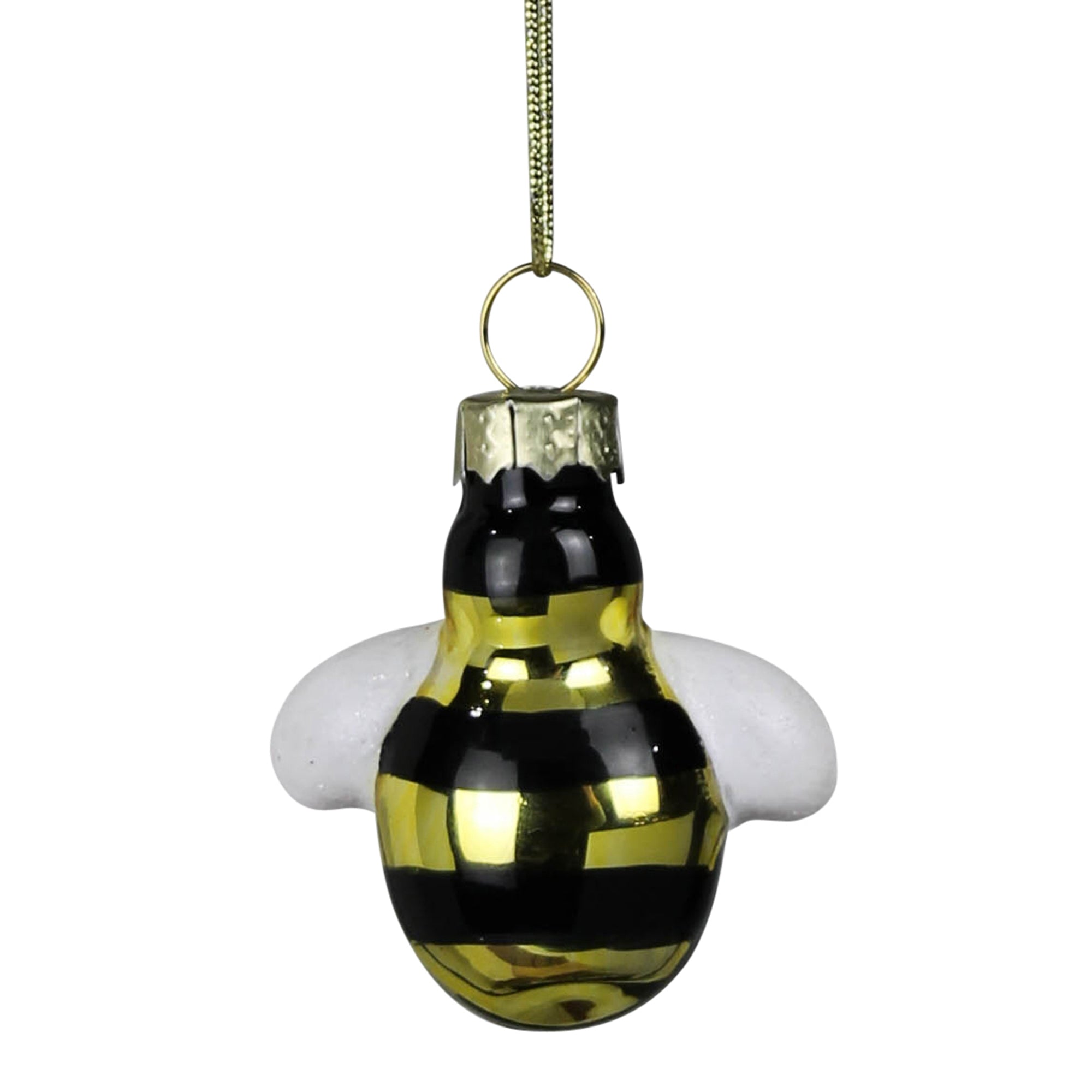 Tiny Bee Ornament, Glass