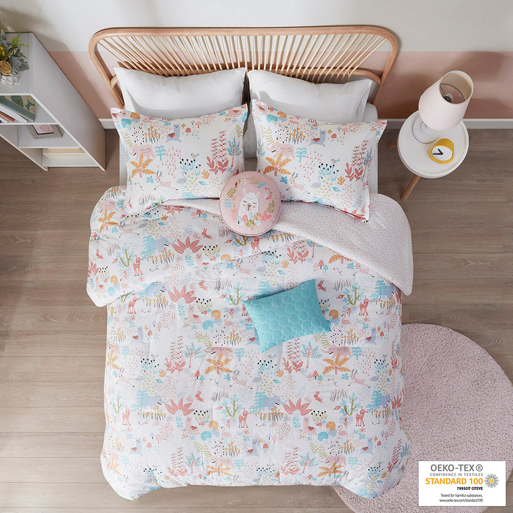 Iris Unicorn Cotton Comforter Set