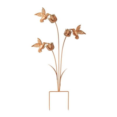 Hummingbird Garden Stake 27.5”H Iron