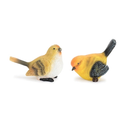 Bird (2 Asst) 3"H, 3.5"H Resin