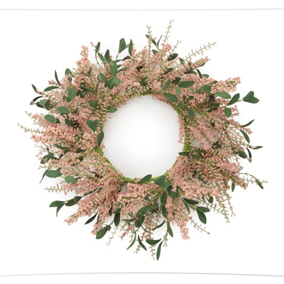 Lavender Wreath 24”D Plastic/Foam