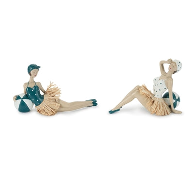 Beach Babe (2 Asst) 6”H Resin
