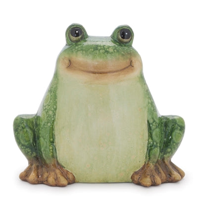 Frog 6”H Terra Cotta