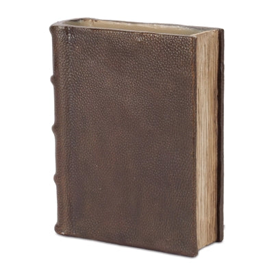Book Container 6.25"L x 7.75"H Resin