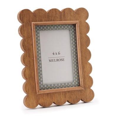 Photo Frame (Holds a 4 x 6 Photo) 7.75"L x 10"H MDF/Glass