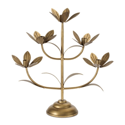 Taper Candle Holder 16.75”H Iron