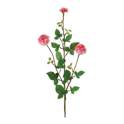 Wild Rose Spray 33”H Polyester