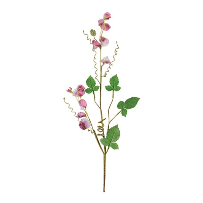 Sweet Pea Spray 34.5”H Polyester