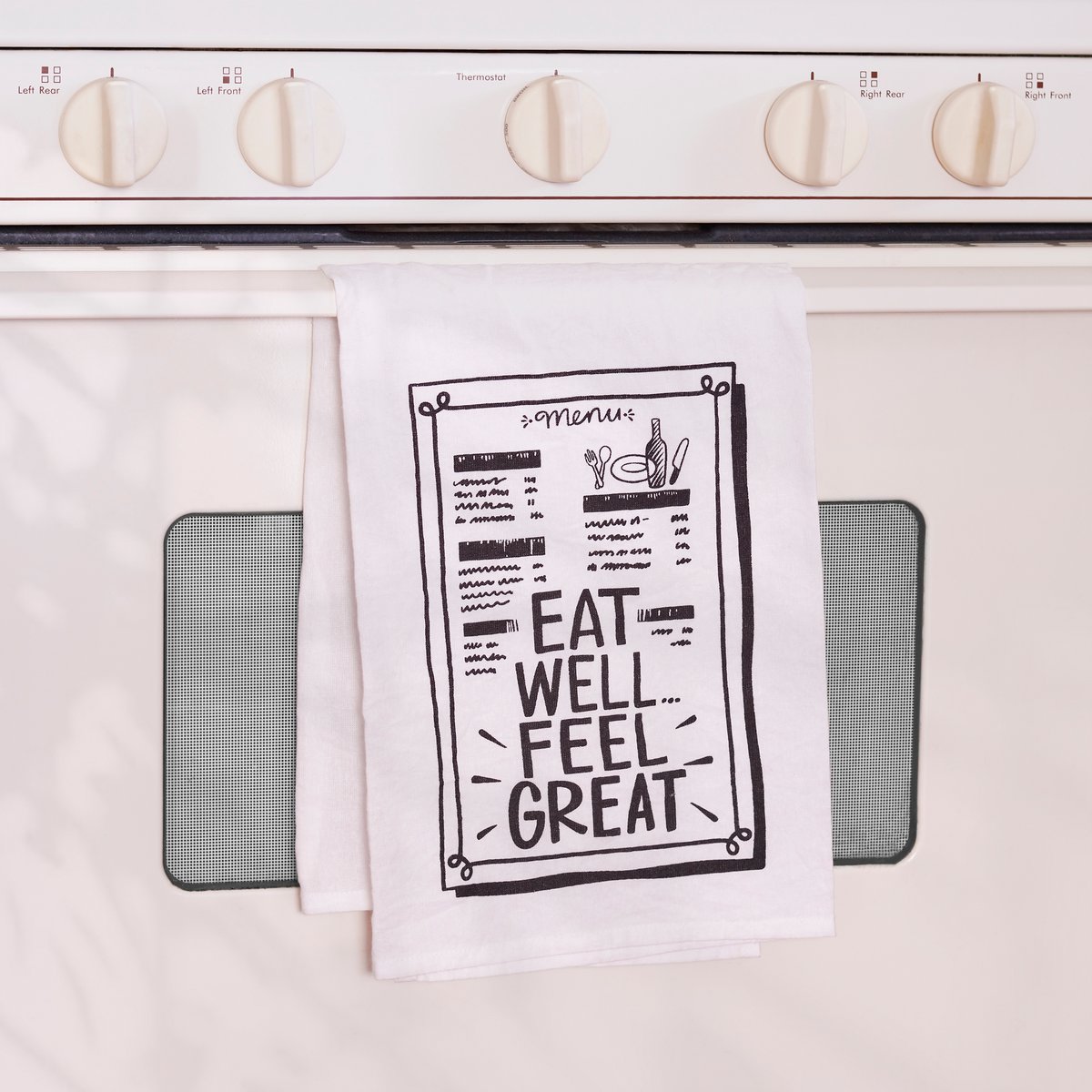 Eat Well Kitchen Towel