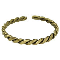 Bracelet with Twist, Brass