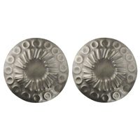 Obara Earring, Silver, Round