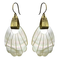 Petal Mother of Pearl Earring