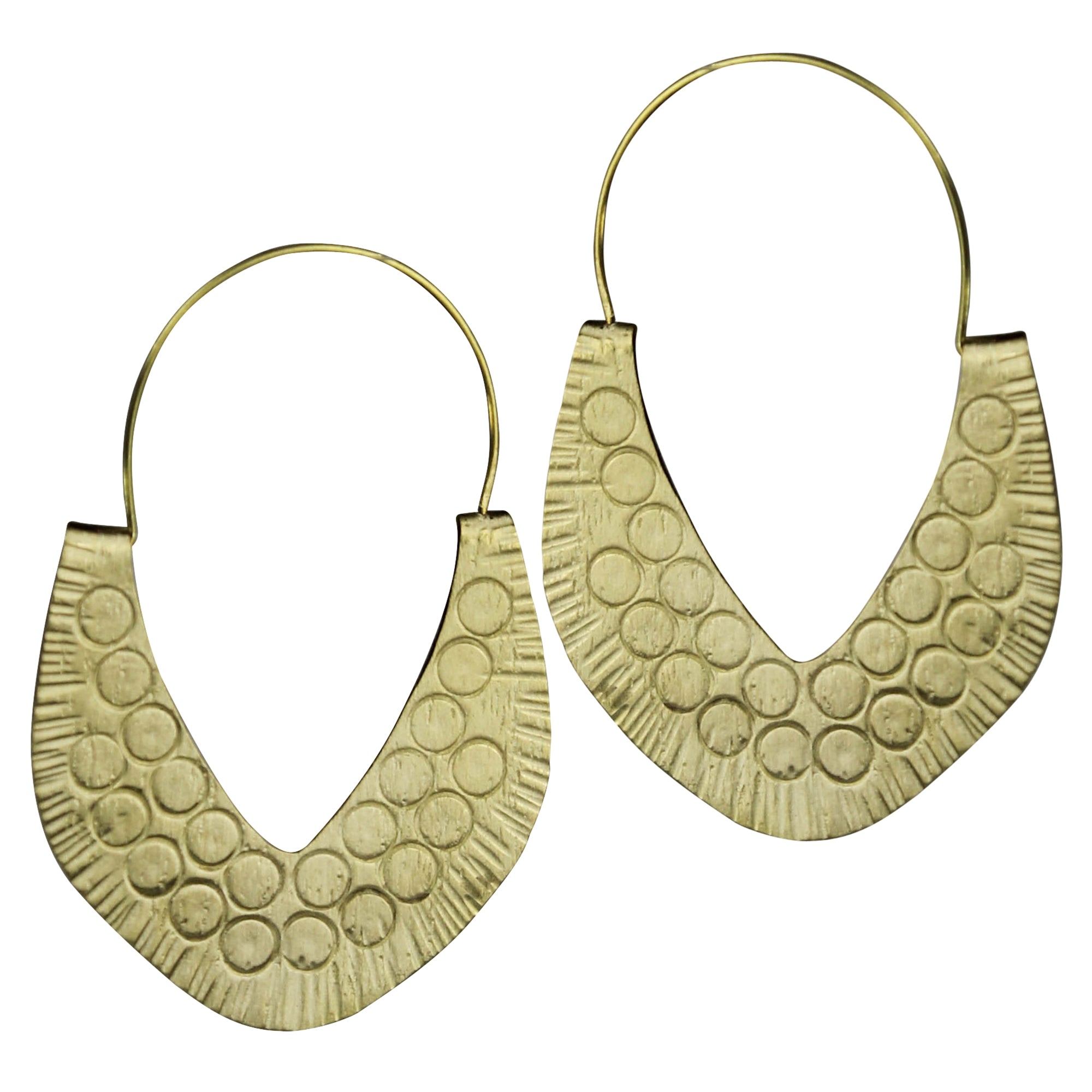 Kam Earring, Brass