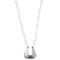 Yucca Necklace - Trapezoid, Sm, Silver