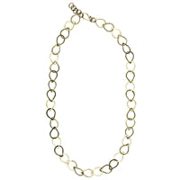 Cenote Chain Necklace - Teardrops 18”