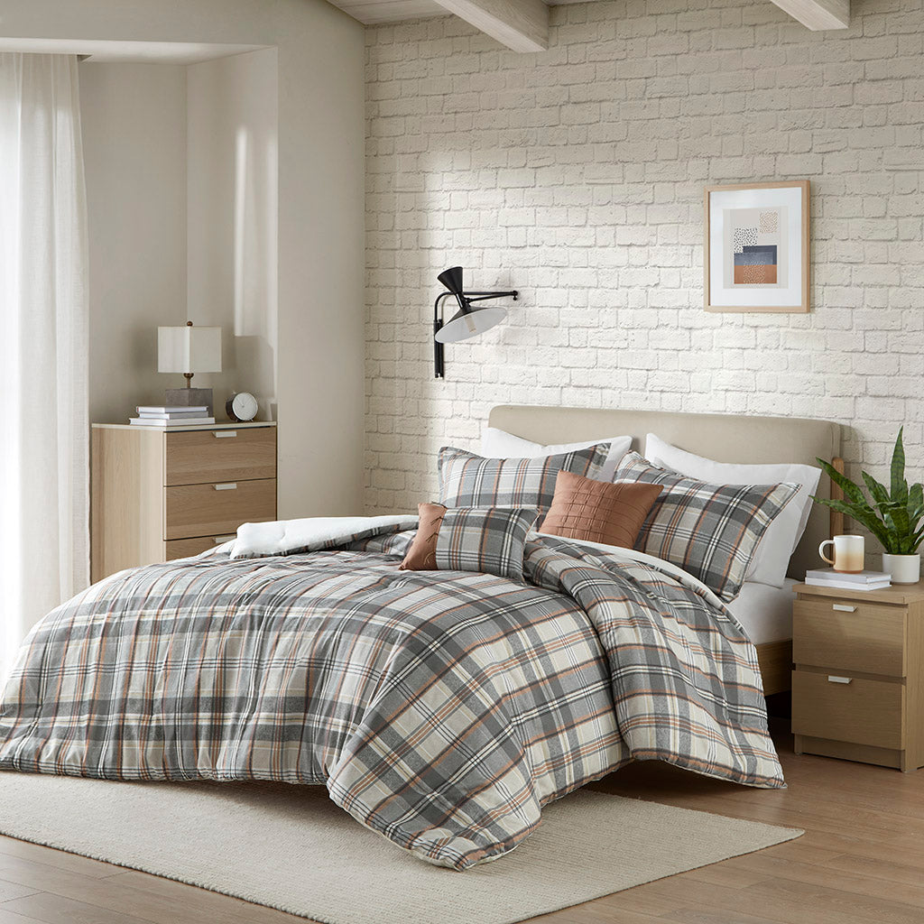 Blake Plaid Comforter Set