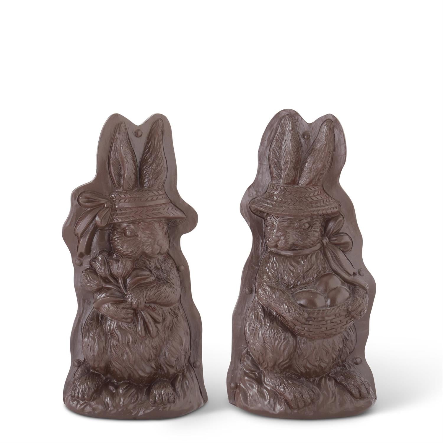 7..75" Easter Hat Bunnies Chocolate Mold