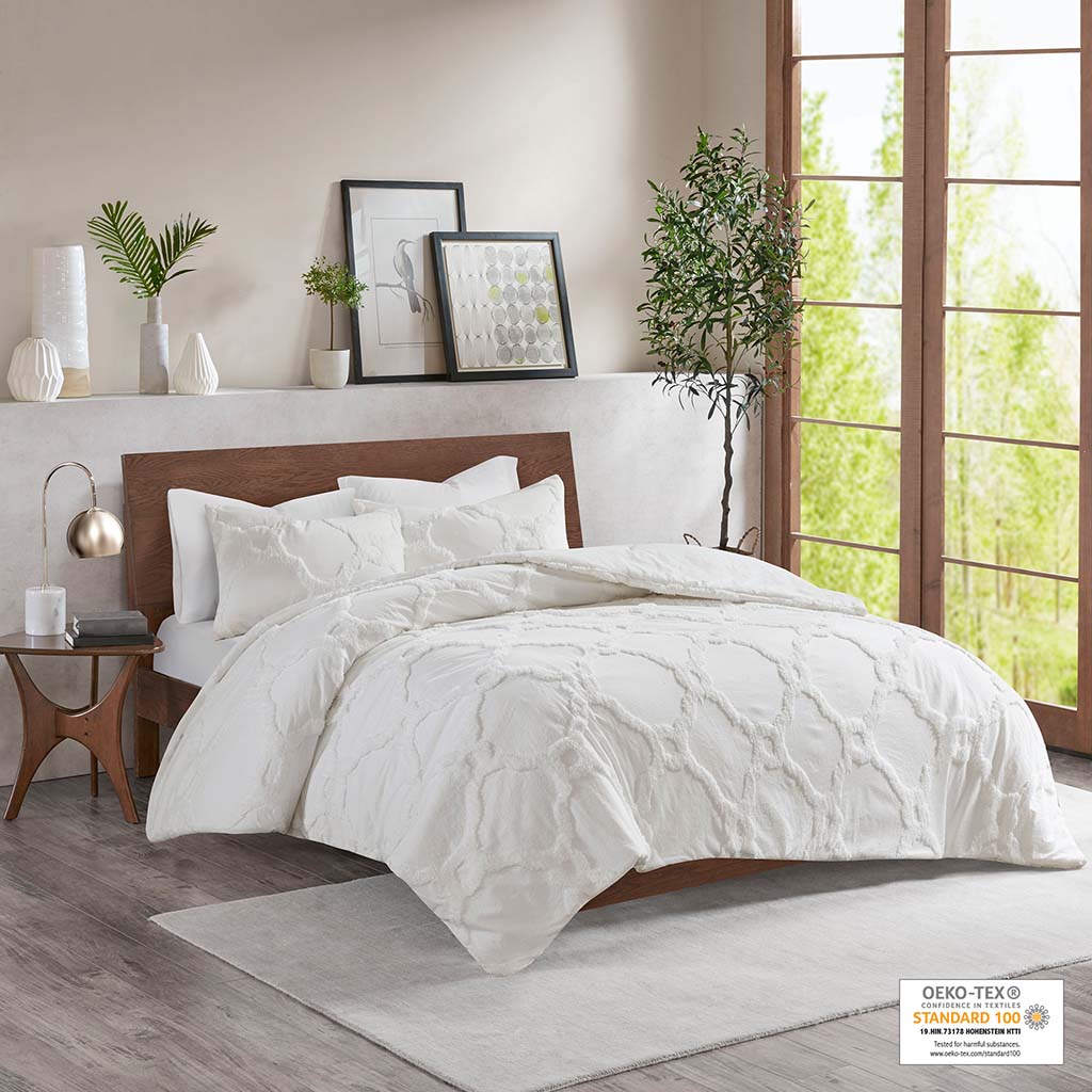Pacey 7 Piece Faux Suede Comforter Set
