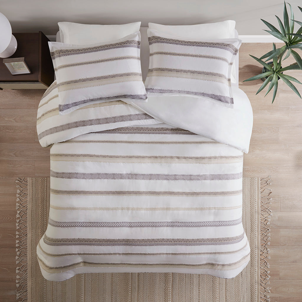 Langley Cotton Duvet Cover Set