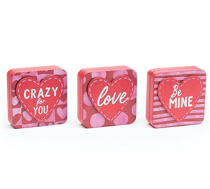 Valentine Photo Holders (S/3)