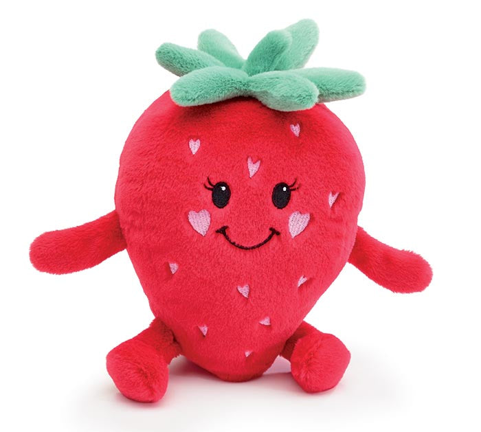 SMILING STRAWBERRY PLUSH
