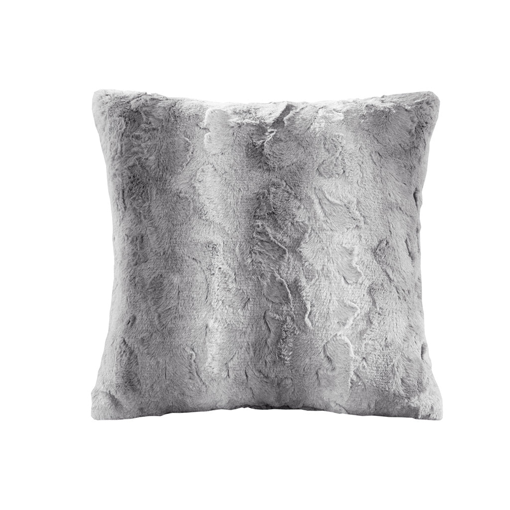 Zuri Faux Fur Square Pillow