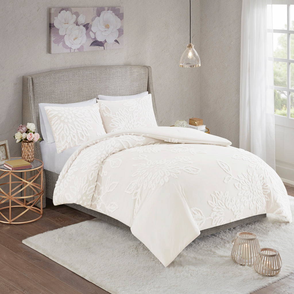 Veronica 7 Piece Cotton Printed Comforter Set