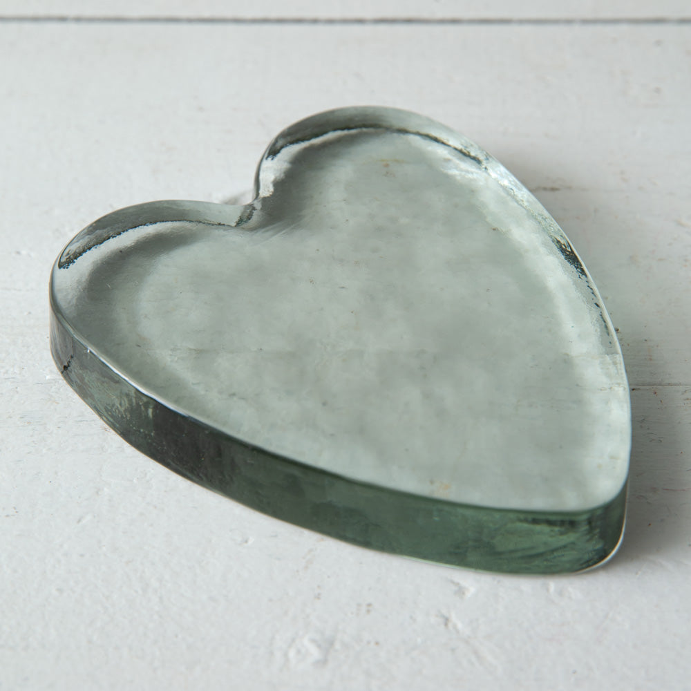 Blocked Glass Heart - (S/2)