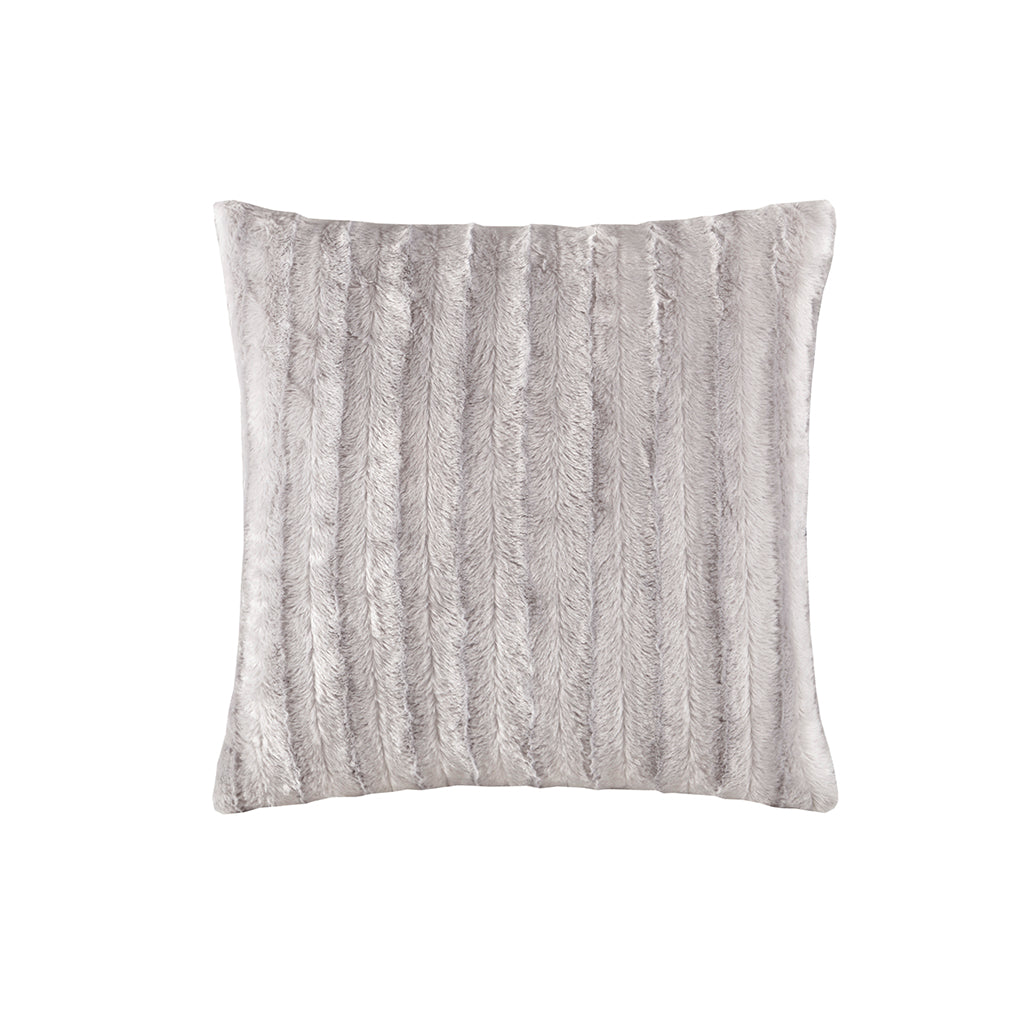 Duke Faux Fur Square Pillow