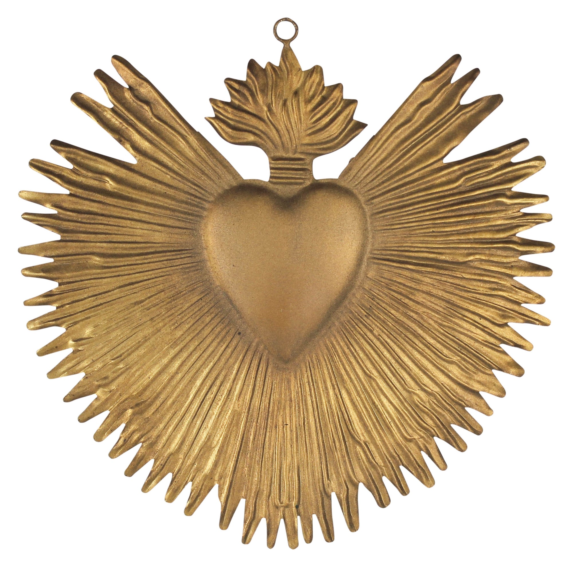 Milagro Heart Hanging Ornament, Metal