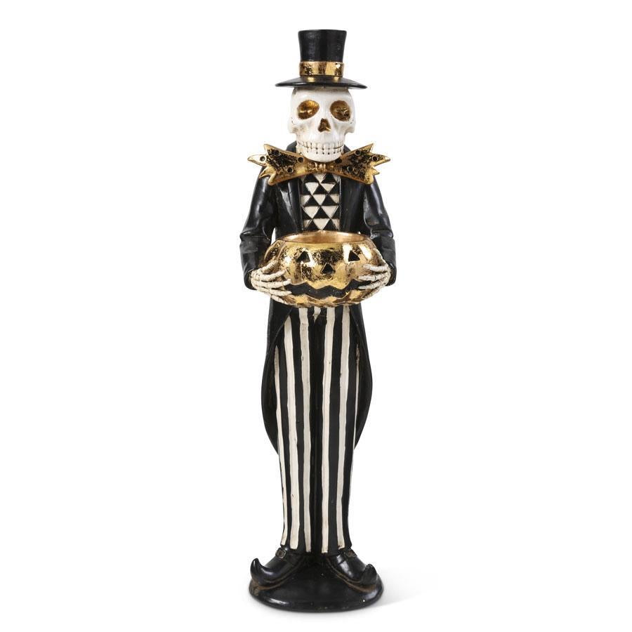 Black & Gold Skeleton w/ Jack