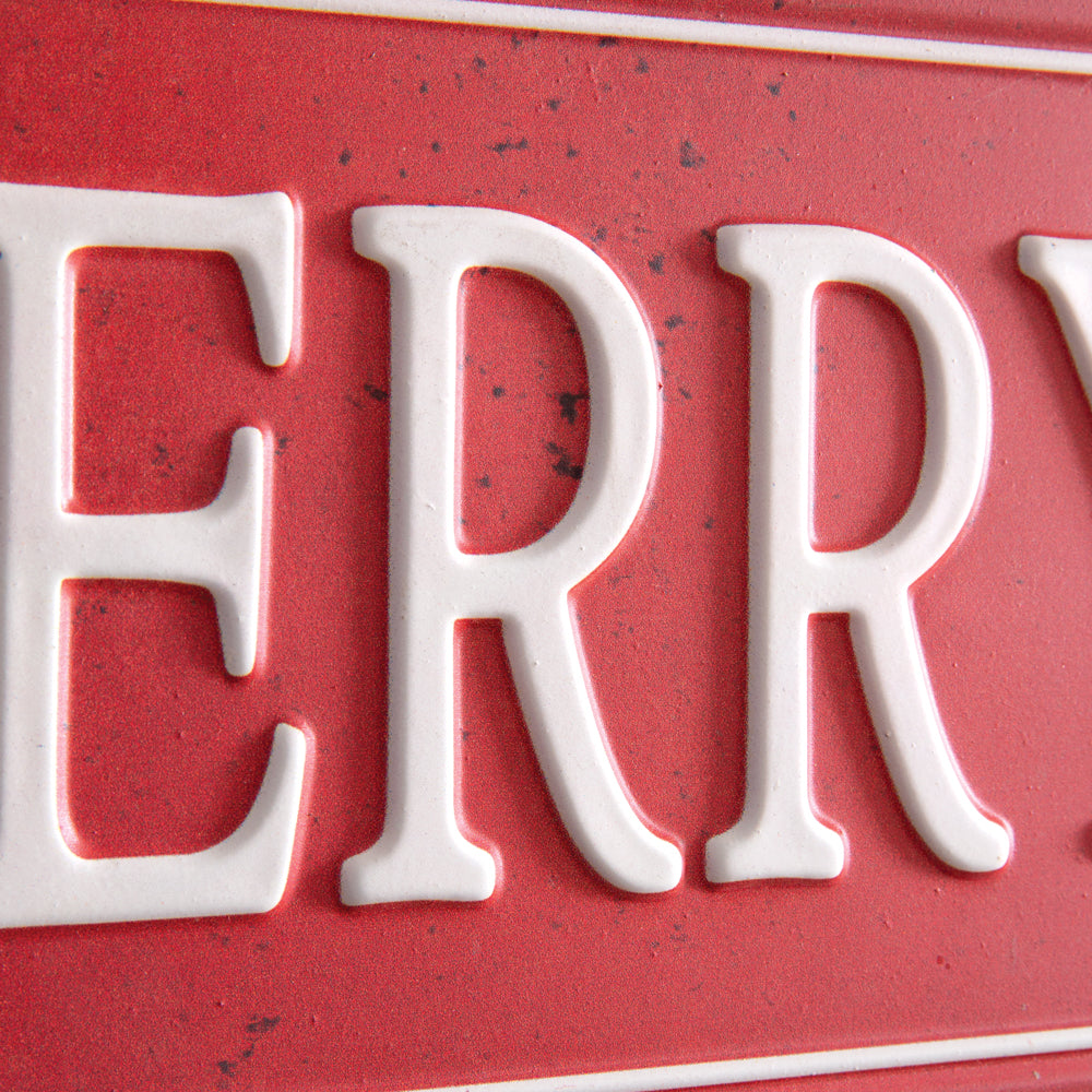 Merry Christmas Street Wall Art