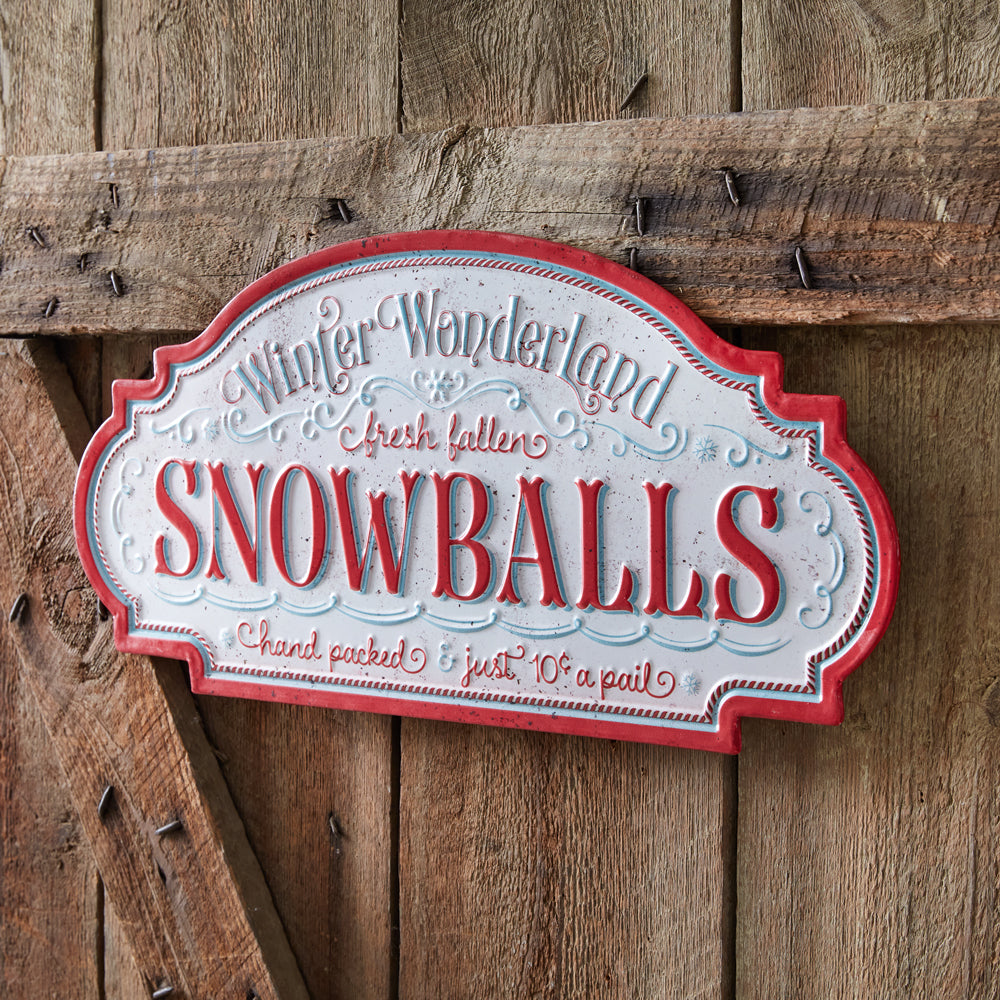 Fresh Fallen Snowballs Wall Art