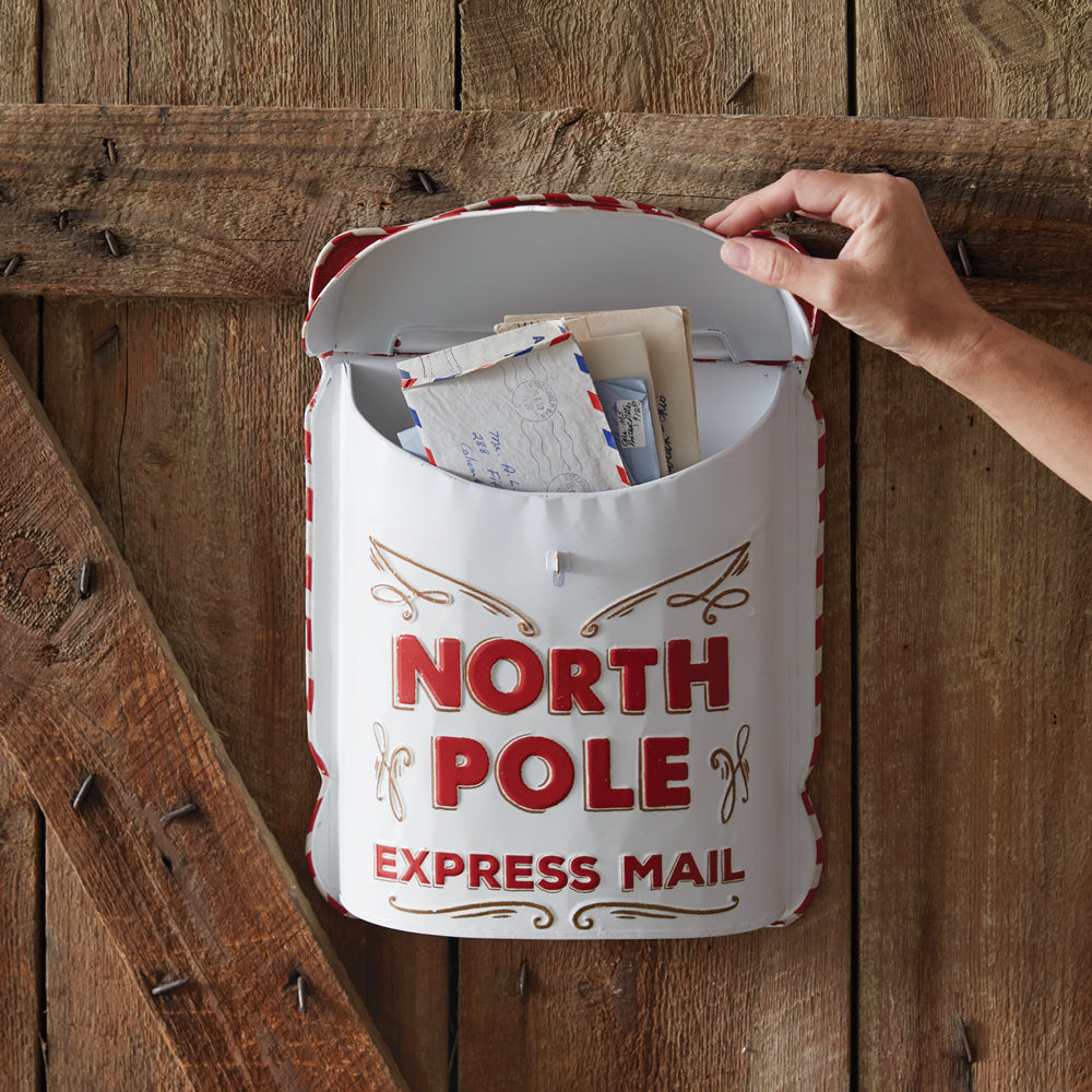 North Pole Express Mail Box