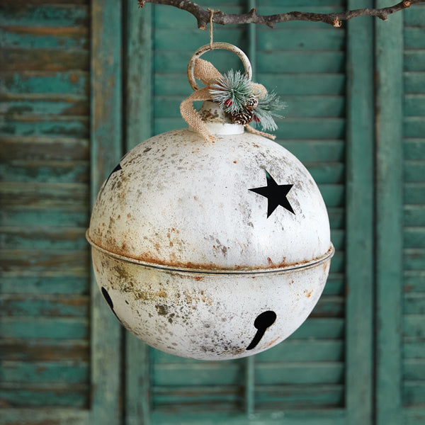 Shabby Chic Jumbo Jingle Bell (M)