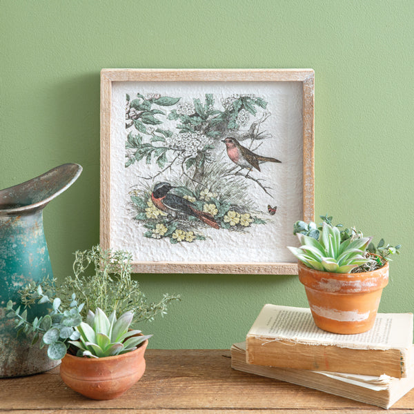 Verdant Aviary Wall Art