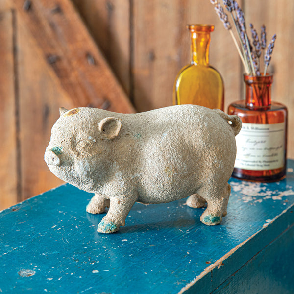Farmyard Piglet Statue