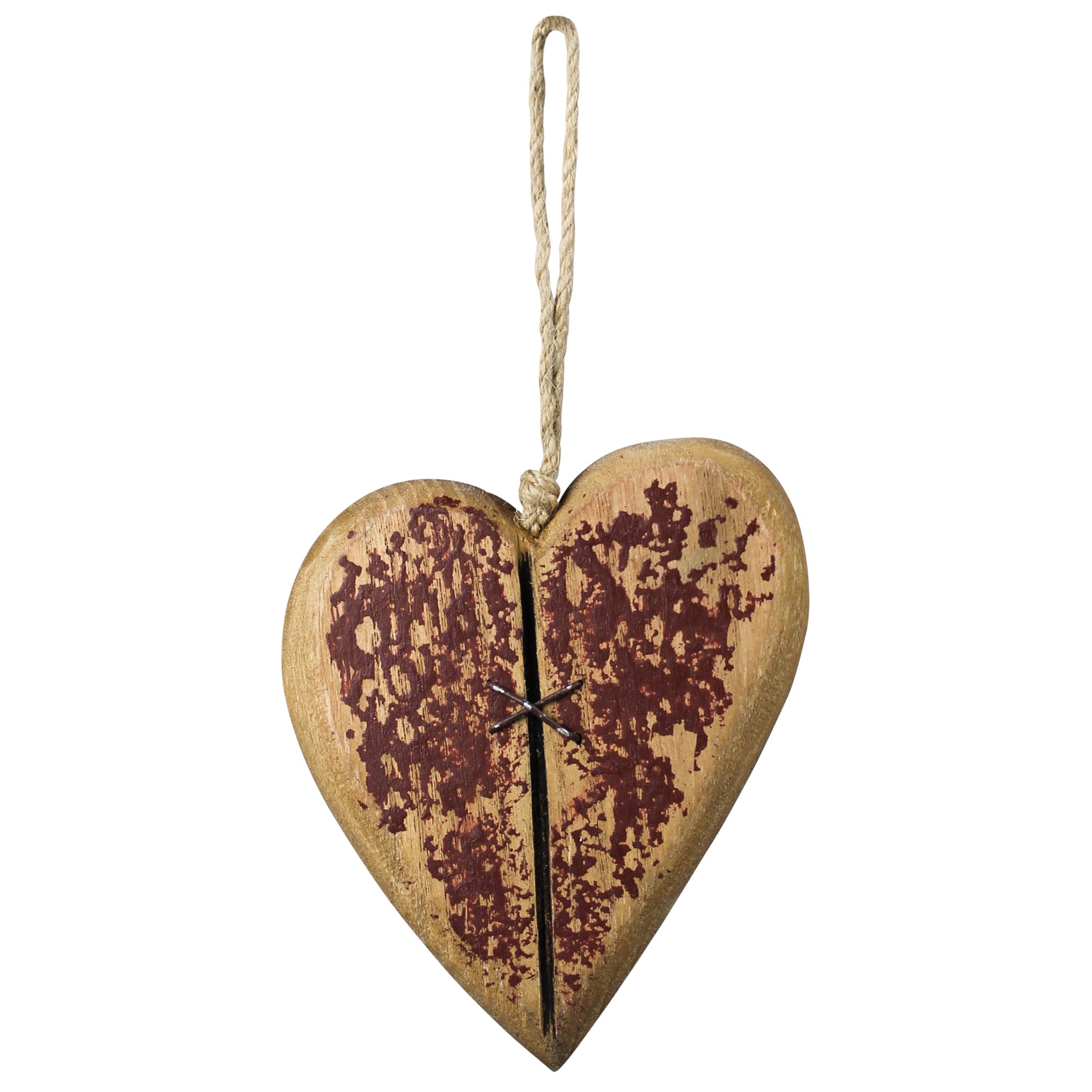 Mended Wooden Heart