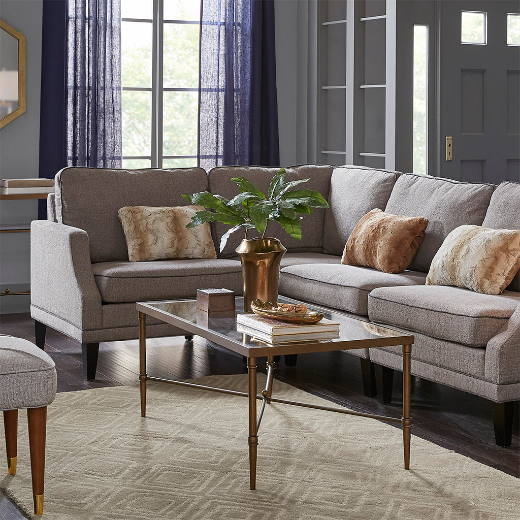 Porter Oval Coffee Table with Shelf