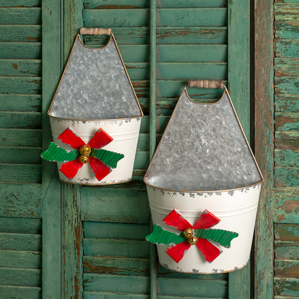 Holiday Bow Caddies (S/2)