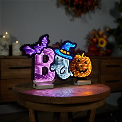 Halloween Boo Infinity Light