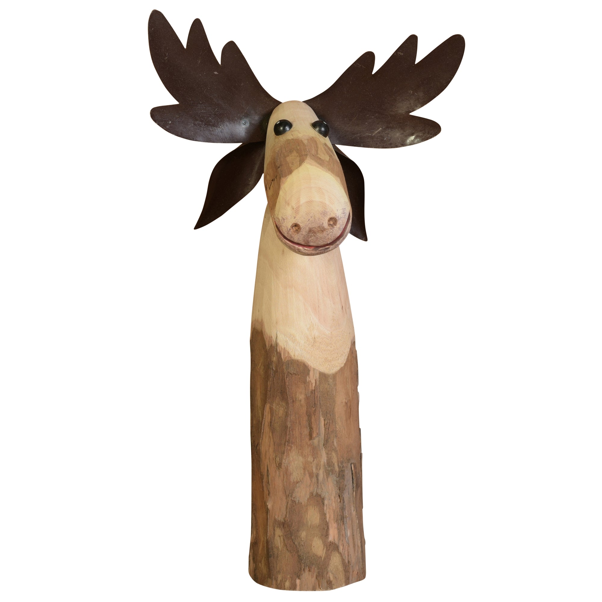 Moose, Wood & Metal - Lrg