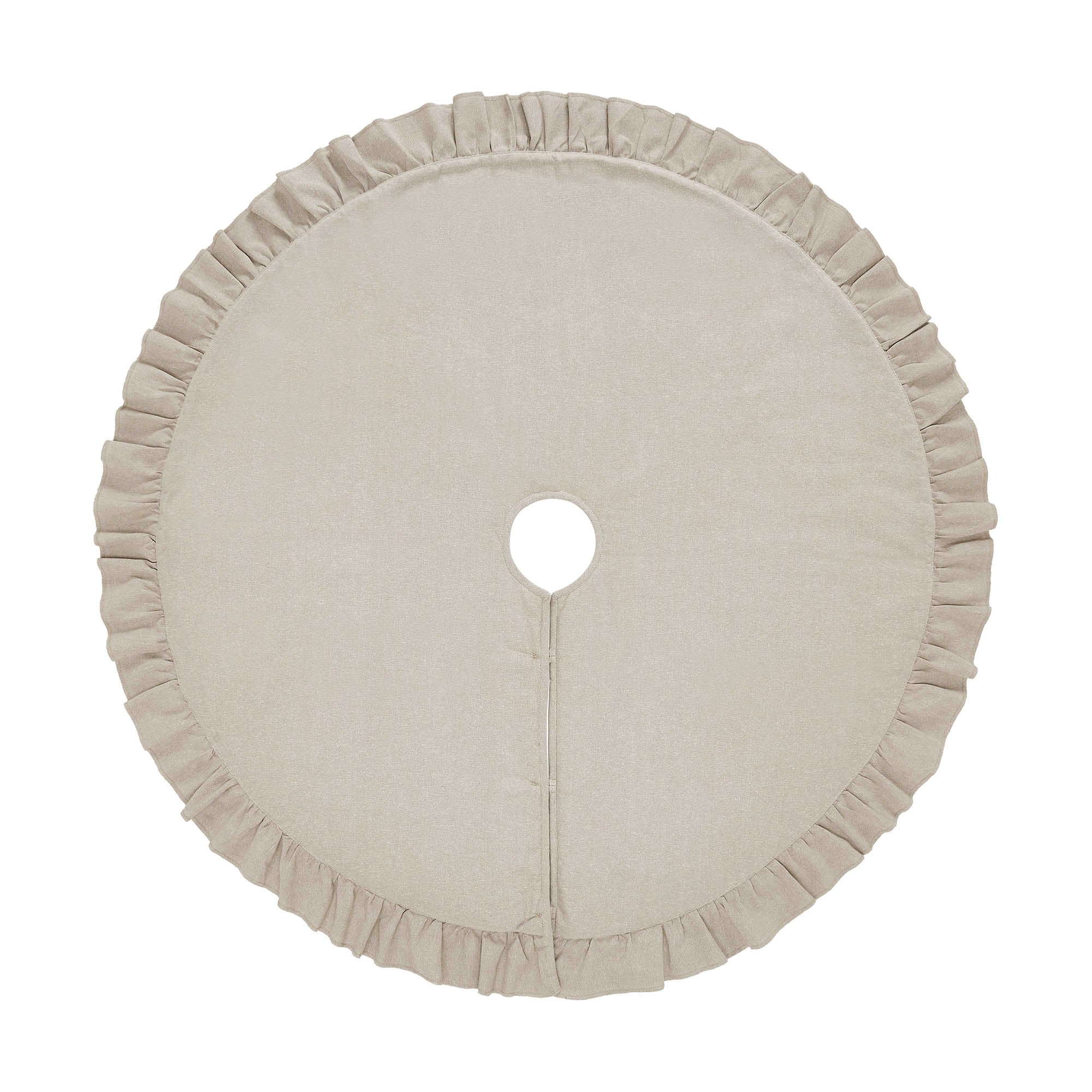 Sawyer Mill Red Ticking Stripe Tree Skirt 48