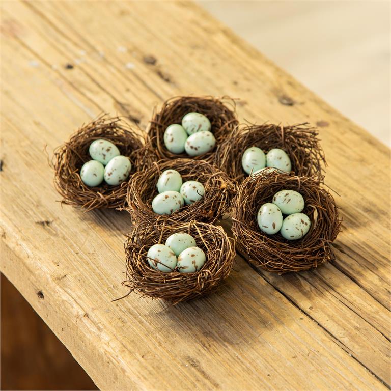 Mini Robins Nests (S/6)