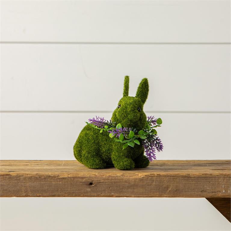 Seated Moss Bunny
