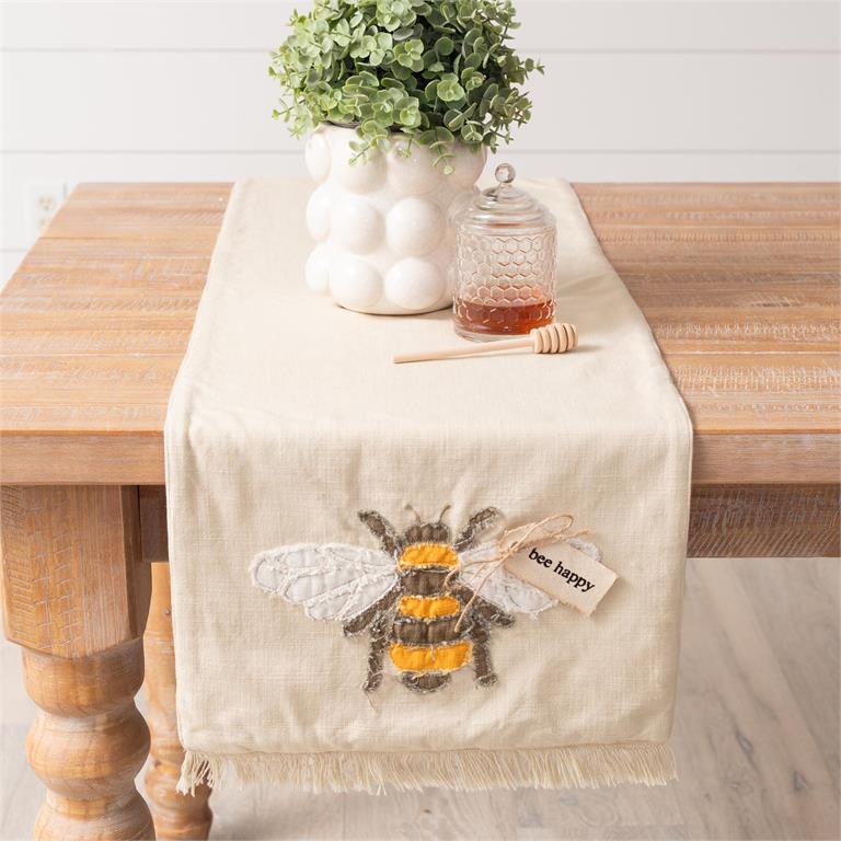 Raggedy Bee Happy Table Runner