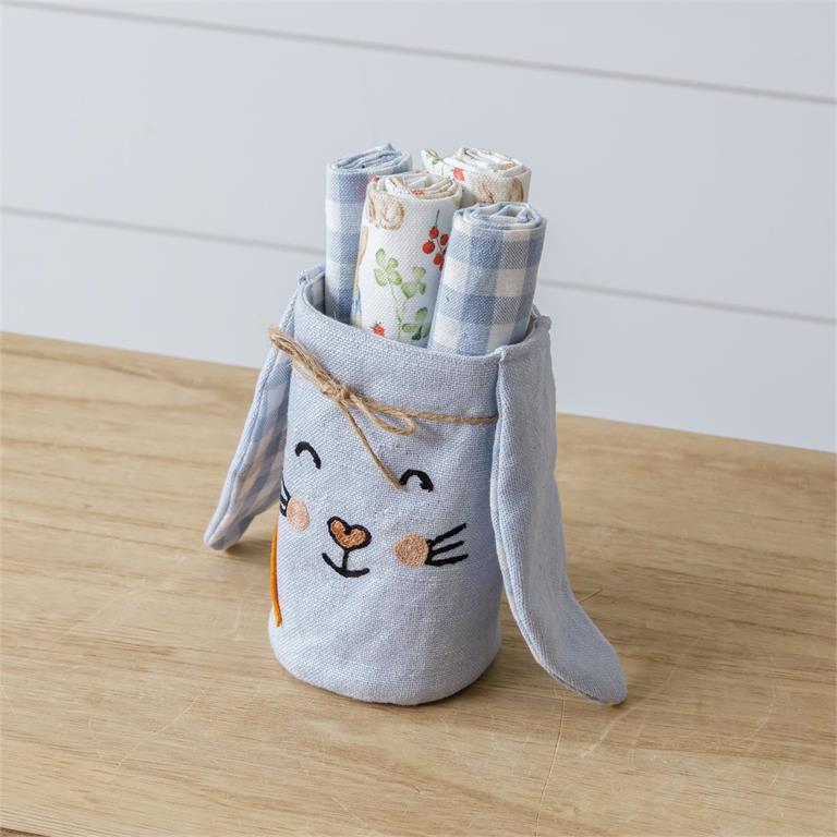 Dish Cloth Set - Sweet Bunny