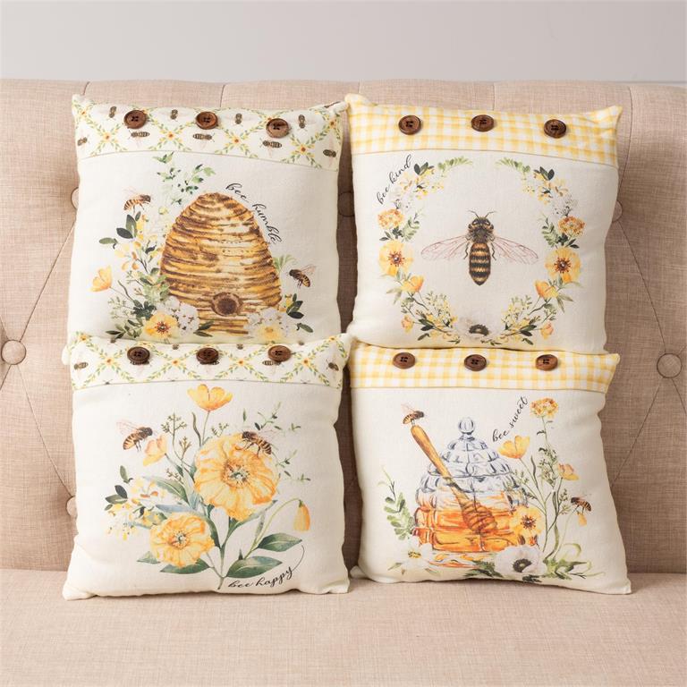Mini Pillows - Bee Humble