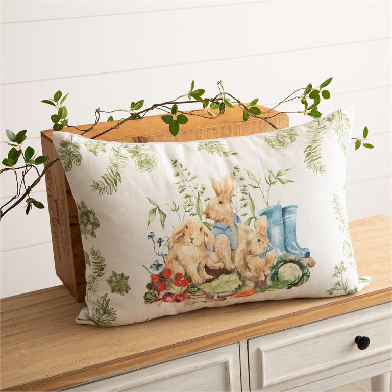 Garden Friends Lumbar Pillow