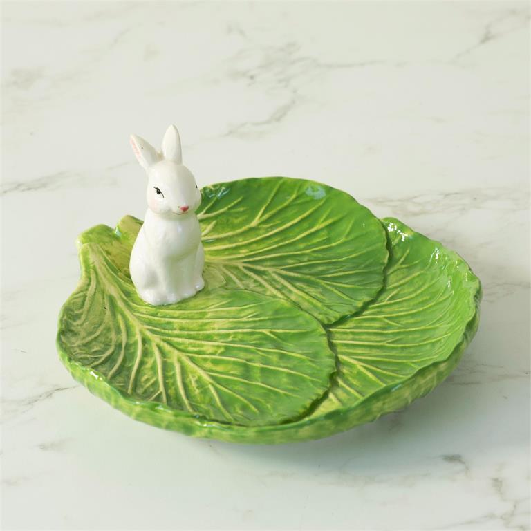 Plate - Cabbage With Bunny
